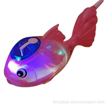 Goldfish Blowing Bubble with Light and Music